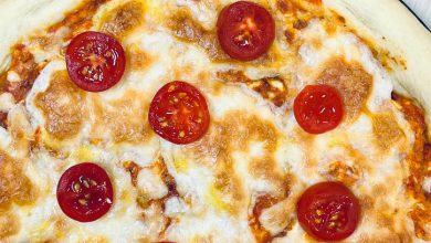 هر اسلایس پیتزا چند کالری دارد؟